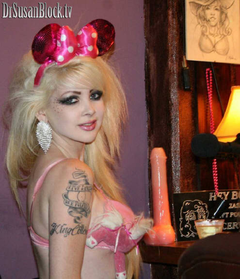 Amor Hilton on DrSuzy.tv. Photo: Ajay